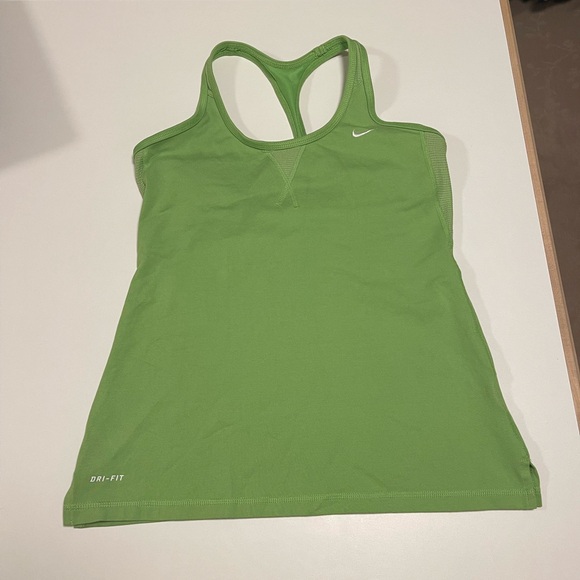 Nike Other - Nike Lime Green Dri-FIT Tennis Shirt